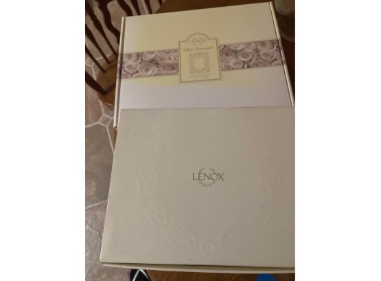 New In Box Lenox  Picture Frame