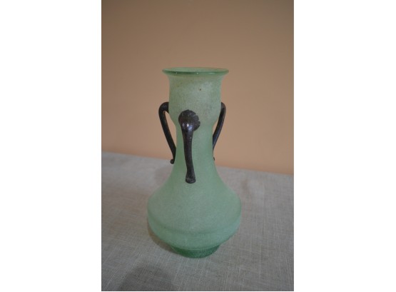(#3) Green Glass Vase