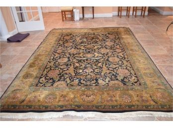 Persian Wool Area Rug 9ft X 145  (see Details)