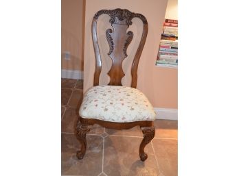 (#45) One French Provincial Accent Side Chair / Desk Chair EXCELLENT