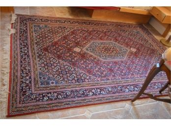 Wool Hand Knotted Area Rug 68 X 101