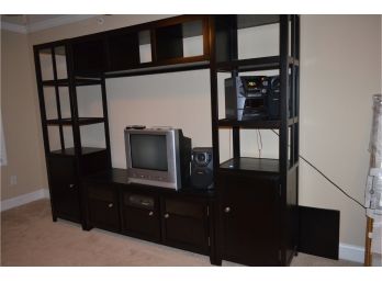 Open Shelf Wall Unit With Bottom Storage (only Wall Unit) 6 Yrs Old