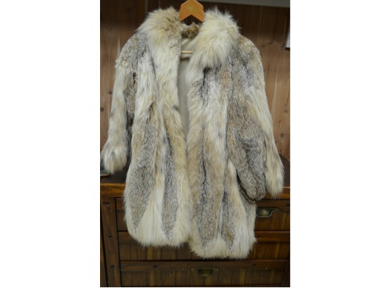 (#130) Fur (mink / Raccoon?) Jacket
