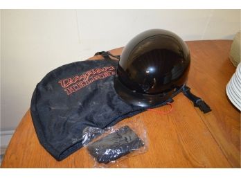 Motor Cycle Helmet With Bag