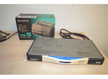Monster Power Surge, Sony Stereo With Cassette Recorder