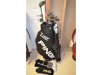 Ping Golf Clubs And Bag