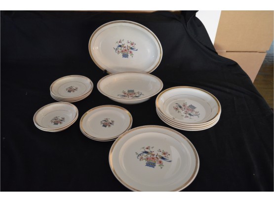 Vintage Westchester Cannonsburg  Pottery Dishes  Made In USA 16 Pcs.