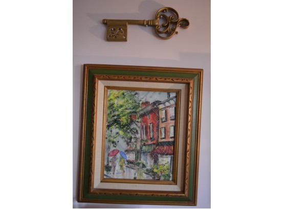 Vintage Picture And Wall Decor Key
