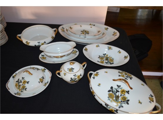 Bas-Sons China Serving Pieces (8) Excellent/ Germany