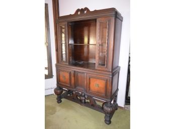 Antique China Breakfront Cabinet