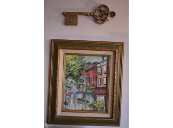 Vintage Picture And Wall Decor Key
