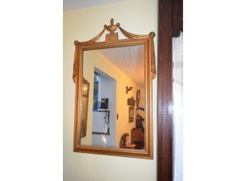 Vintage Wall Hanging Gold Framed Mirror