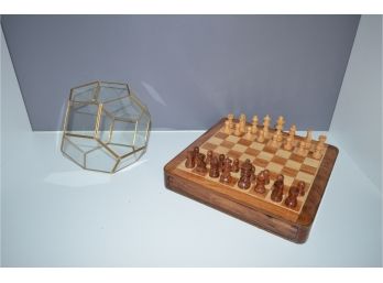 (#26) Magnetic Chess Set 12 X12