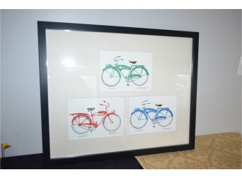 Framed Bicycle Picture