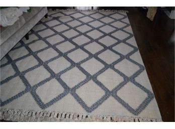 (#51) Anthropologie 8ft X 10ft Wool Area Rug