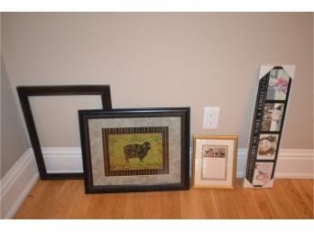 (#148) Assortment Of Framed Pictures (4)