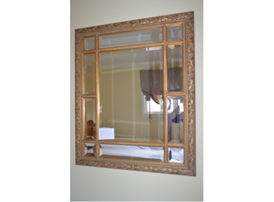 Gold Frames Beveled Mirror