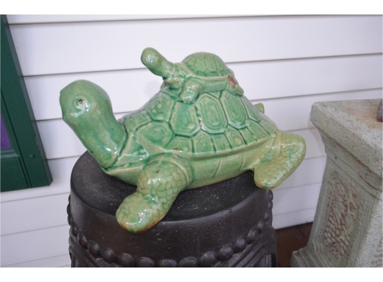 Ceramic Garden Turtle Decor