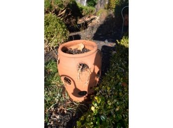 Strawberry Clay Pot (have Another)