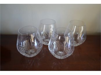 Shannon Crystal Wine Glasses (4)