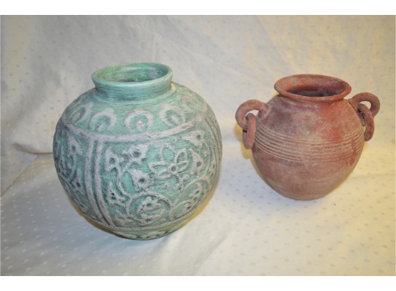 (#192) Clay Vases (2)