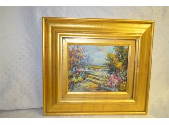 (#198) Signed A. Stern ,  Oil Art Framed Picture