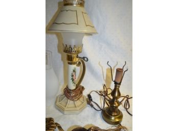 (#314) Tassels, Lantern Lamp