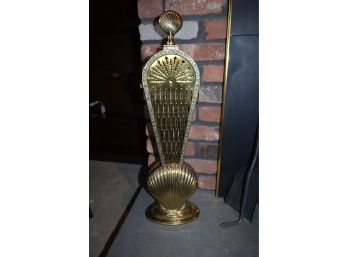 (#143) Brass Fireplace Fan Screen