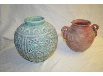 (#192) Clay Vases (2)