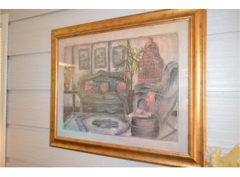 (#214) Framed Sunroom Picture