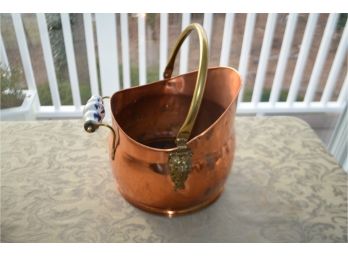 (#461) Copper Decorative Pot