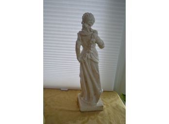 (#74) Ceramic Lady Statue 25'H