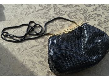 (#437) Black Mesh Evening Handbag