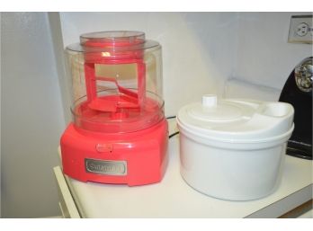 Ice Cream Maker And Salad Spinner