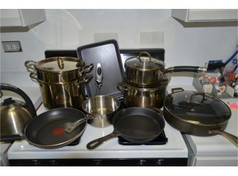 Pots, Pans, Cast Iron Pan