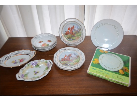 (#54) Hand-painted Bavaria Plates