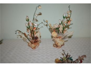 (#86) Shell Floral Arrangements (2)