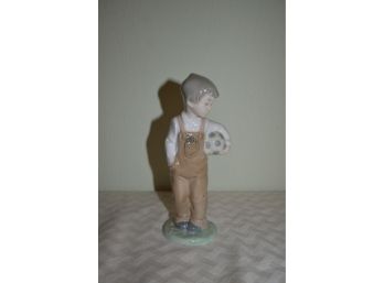 (#18) Nao Porcelain Boy Figure