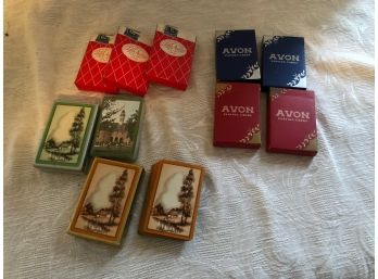 (#131a) Vintage Playing Cards: Saks Fifth Avenue, Avon, Riviera