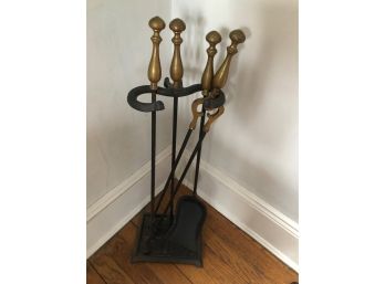 (#124a) Fireplace Tools