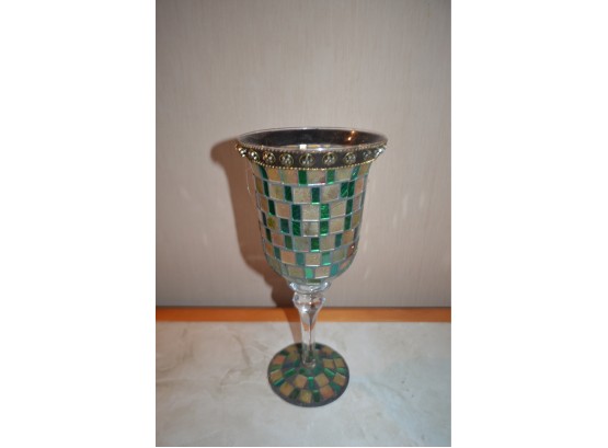 (#8) Glass Vase 12'H