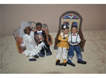 (#55) Daddy's Figurine And Keepsakes 'Our Special Day' And 'Share Ms Wood'