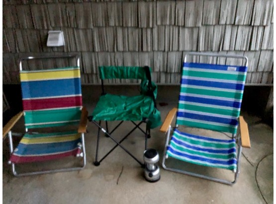 Beach Chairs (2) Picnic Chair