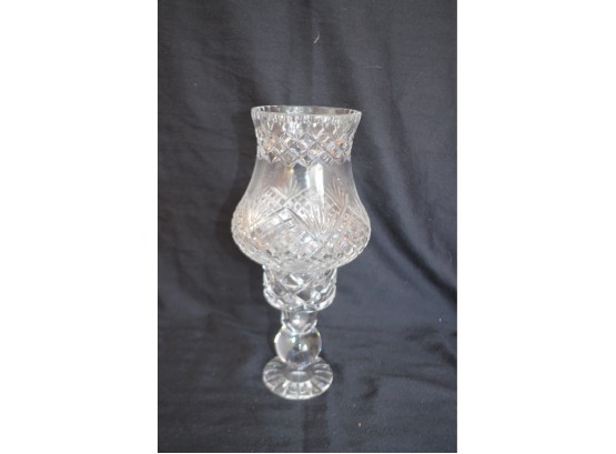(#56) Glass Hurricane Candle 12'H (2 Pieces)