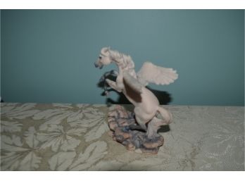 (#30) Handcrafted Porcelain Horse 6'H