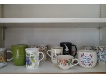 (#110) Assortment Of Mugs