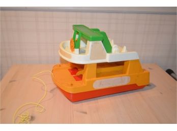 (#180) Vintage Fisher Price Ferry Tug Boat