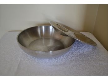 (#9) Stainless 3 Divider Cool Bowl Serving