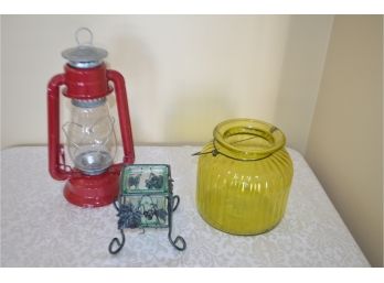 (#58) Lantern And Candle Holders
