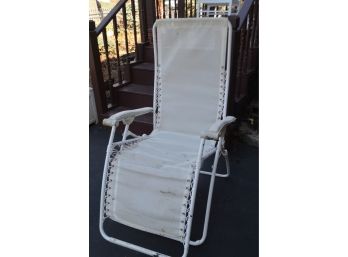 Recline Lounge Folding Chair (has Stains)